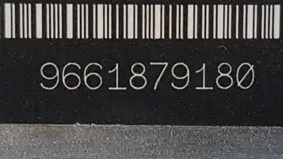 Second-hand car spare part ecu engine control for citroen berlingo 1.9 d multispace oem iam references 9661879180  