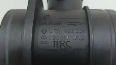 Автозапчасти б/у расходомер воздуха за seat leon (1p1) reference ссылки oem iam 038906461b  0281002531