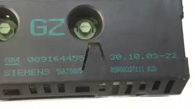 Second-hand car spare part multifunction display for opel meriva blue line oem iam references 009164455  5wk70005