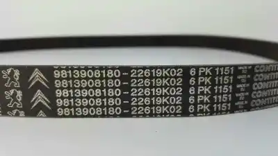 Автозапчастина б/у аксесуари ремінці для citroen c5 aircross feel посилання на oem iam 9813908180 6pk1151 22619k02