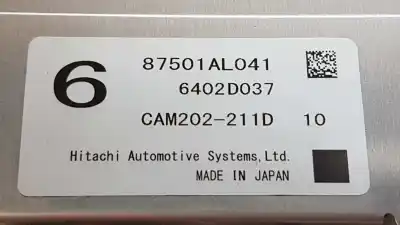 Second-hand car spare part camera for subaru outback (b15) active oem iam references 87501al041 cam202211d 6402d037