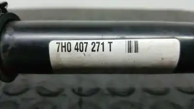 Автозапчастина б/у передня ліва трансмісія для volkswagen t5 bus caravelle посилання на oem iam 7h0407271t  