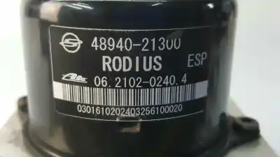 Автозапчастина б/у абс для ssangyong rodius xdi посилання на oem iam 4894021300 00401580d0 06210202404 / 06210908523