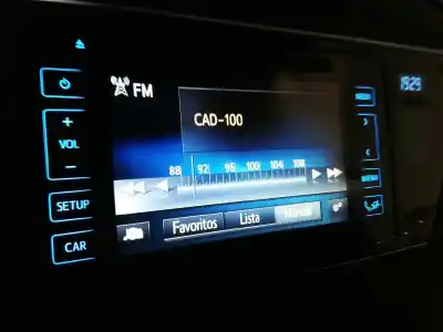 Gebrauchtes Autoersatzteil audiosystem / radio-cd zum toyota auris touring sports (e18) hybrid active oem-iam-referenzen 8612002j61 10r-038055 86140-02360 / 8614002360