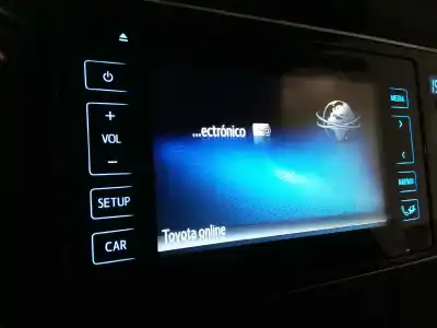 Gebrauchtes Autoersatzteil audiosystem / radio-cd zum toyota auris touring sports (e18) hybrid active oem-iam-referenzen 8612002j61 10r-038055 86140-02360 / 8614002360
