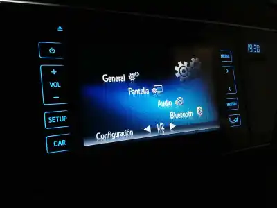 Gebrauchtes Autoersatzteil audiosystem / radio-cd zum toyota auris touring sports (e18) hybrid active oem-iam-referenzen 8612002j61 10r-038055 86140-02360 / 8614002360