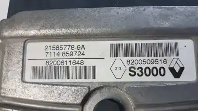 Автозапчастина б/у ебу контролер двигуна для renault scenic ii grand confort dynamique посилання на oem iam 8200509516 7114859724 8200611648