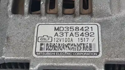 Second-hand car spare part alternator for mitsubishi space runner (n60) 2.0i oem iam references md358421  a3ta5492