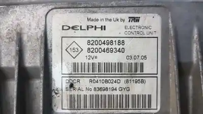 Автозапчасти б/у блок управления двигателем за renault scenic ii confort authentique ссылки oem iam 8200498188 83698194gyg 8200469340