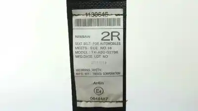 Gebrauchtes Autoersatzteil sicherheitsgurte hinten rechts zum nissan x-trail (t32) 360 4x4 oem-iam-referenzen 898444cb4a cf0394r17 11053317601