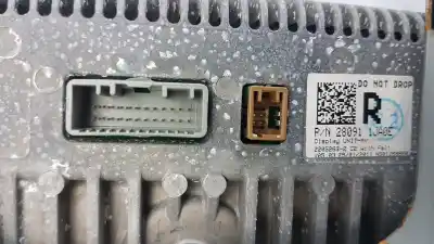 Second-hand car spare part multifunction display for infiniti fx fx30d s oem iam references 280911ja0e  