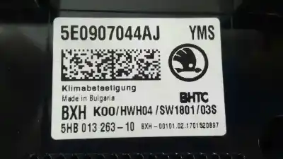 Автозапчастина б/у клімат-контроль для skoda octavia lim. (5e3) like посилання на oem iam 5e0907044aj 5e0907044ap 5hb013263-10