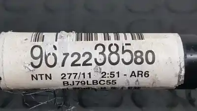 Second-hand car spare part front left transmission for citroen c3 selection oem iam references 3272vt 9672238580 3272vv