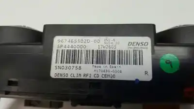 Автозапчасти б/у климат-контроль за citroen c-elysée seduction ссылки oem iam 1609170680  96746550zd