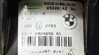 Peça sobressalente para automóvel em segunda mão farol / projetor de nevoeiro direito por bmw x5 (e70) 3.0d referências oem iam 89206142 13101610 / 692465605 63176924656