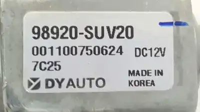 Second-hand car spare part rear left window regulator for opel mokka selective oem iam references 98920suv20 7c25 00110075624