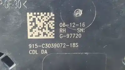 Second-hand car spare part rear right door lock for opel astra k lim. 5türig dynamic oem iam references 915c3039072 13596956 / 13598385 915-c3039072-18s