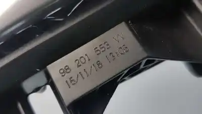 Автозапчастина б/у ліва задня внутрішня ручка для opel grandland x selective посилання на oem iam 98201553w 95526491 25527w01