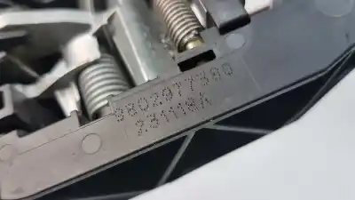 Автозапчастина б/у завнішня ручка задня ліва для opel grandland x selective посилання на oem iam 9802977380 3641180 231118a