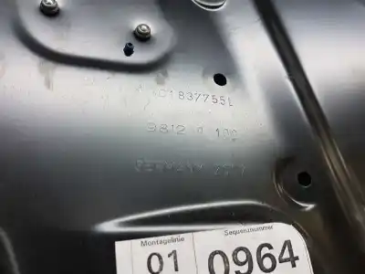 Second-hand car spare part driver left window regulator for volkswagen passat variant (3c5) advance oem iam references 3c1837755  1k0955557a