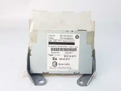 Peça sobressalente para automóvel em segunda mão módulo eletrônico por toyota land cruiser (j15) basis referências oem iam 861a060020