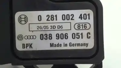 Автозапчасти б/у датчик давления за audi a6 avant (4f5) 2.0 tdi ссылки oem iam 038906051c  0281002401