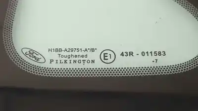 Автозапчастина б/у ліве задне скорівне скло для ford fiesta (ce1) titanium посилання на oem iam h1bba29751a  43r011583
