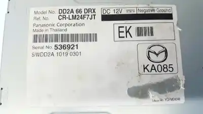 Second-hand car spare part gps navigation system for mazda cx-3 style oem iam references dd2a66drx 536921 crlm24f7jt