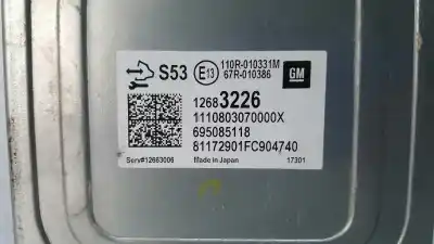 Автозапчасти б/у блок управления двигателем за opel corsa e selective ссылки oem iam 12683226 695085118 1110803070000x