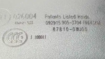 Автозапчастина б/у внутрішне дзеркало для lexus ct 200h посилання на oem iam 878100wj00  026004