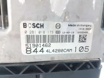 Автозапчасти б/у блок управления двигателем за lancia delta (181) silver ссылки oem iam 51901462  0281018173