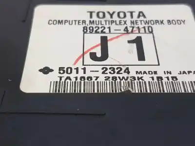 Tweedehands auto-onderdeel elektronische module voor toyota prius (nhw30) plug-in hybrid advance oem iam-referenties 50112324  8922147110