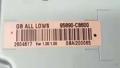 Second-hand car spare part camera for hyundai i20 active classic blue oem iam references 95890c8600 2604617 gba1200065