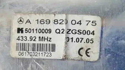 Second-hand car spare part electronic module for mercedes-benz clase b (w245) 200 cdi (245.208) oem iam references a1698200475 q2zgs004 50110009