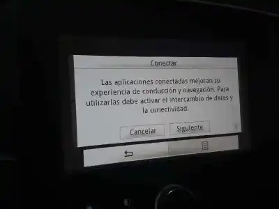 Recambio de automóvil de segunda mano de pantalla multifuncion para renault megane iv berlina 5p intens referencias oem iam 280908369r  280904698r