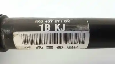 Автозапчастина б/у передня ліва трансмісія для seat leon (5f1) reference посилання на oem iam 1k0407271bk  