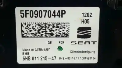 Автозапчасти б/у климат-контроль за seat leon (5f1) reference ссылки oem iam 5f0907044p 5f0907044p1qb 5hb01121547