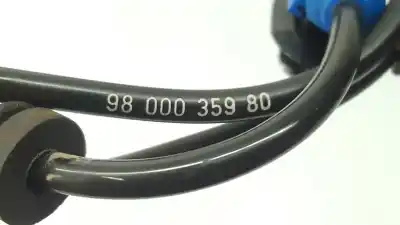 Peça sobressalente para automóvel em segunda mão sensor abs por citroen c3 collection referências oem iam 9800035980  0265008777