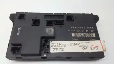 Peça sobressalente para automóvel em segunda mão módulo electrónico do fecho central por mercedes-benz clase e (w211) berlina e 220 cdi (211.006) referências oem iam 2118200426