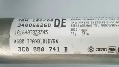 Автозапчастина б/у передня ліва подушка безпеки для volkswagen passat variant (3c5) advance посилання на oem iam 3c0880741b  