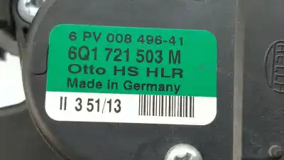 Автозапчастина б/у педальний потенціометр для audi a1 (8x) attraction посилання на oem iam 6q1721503m  