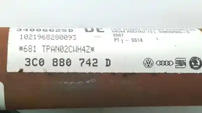 Автозапчасти б/у передняя правая подушка безопасности за volkswagen passat variant (3c5) advance ссылки oem iam 3c0880742d  34006625d