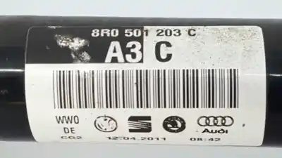 Автозапчасти б/у задняя левая трансмиссия за audi a6 lim. (4g2) 3.0 tdi quattro ссылки oem iam 8r0501203c  