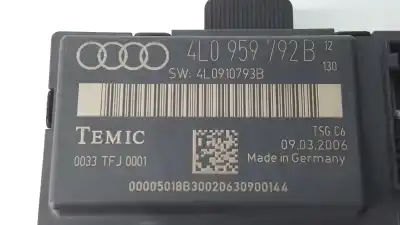 Автозапчасти б/у закрытый распределительный щит за audi q7 (4l) 3.0 v6 24v tdi ссылки oem iam 4l0959792b  4l0959793b