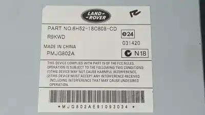 Автозапчастина б/у аудіопідсилювач для jaguar xf 3.0 v6 diesel premium luxury посилання на oem iam 6h5218c808cd  