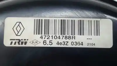 Автозапчастина б/у гальмівний серво для renault clio iv bh desde 09/2012 clio dynamique посилання на oem iam 472104788r  472102859r