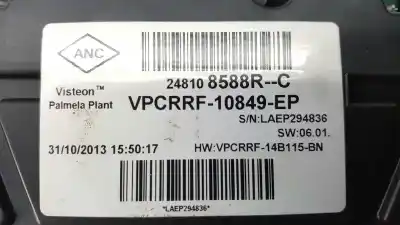 Автозапчастина б/у панель інструментів для renault clio iv bh desde 09/2012 clio dynamique посилання на oem iam 248108588r  248108588rc