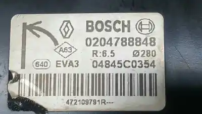 Автозапчасти б/у тормозной серво за renault kangoo furgón professional ссылки oem iam 0204788848  04845c0354