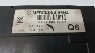 Peça sobressalente para automóvel em segunda mão módulo eletrónico antena por mercedes-benz clase c (w203) familiar c 200 t cdi (la) (203.207) referências oem iam a2038207989  