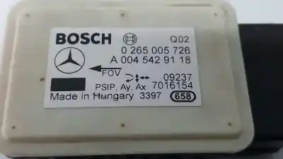 Peça sobressalente para automóvel em segunda mão centralina esp por mercedes-benz clase b (w245) 200 cdi (245.208) referências oem iam a0045429118  0265005726